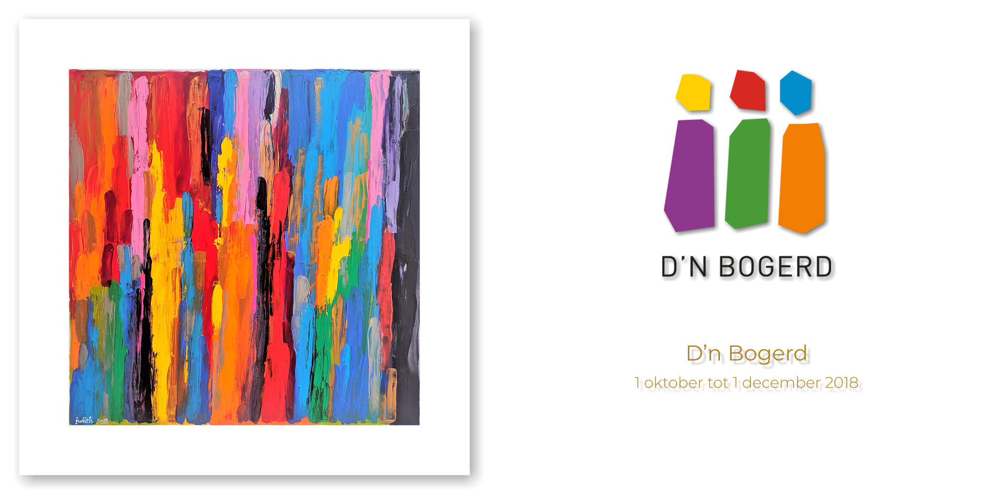 D’n Bogerd                 1 oktober tot 1 december 2018