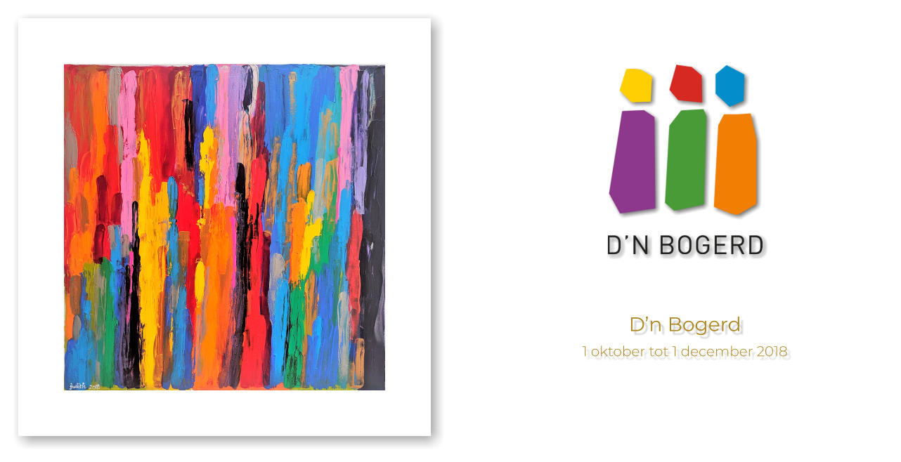 D’n Bogerd                 1 oktober tot 1 december 2018