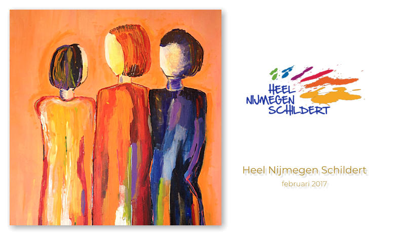 Heel Nijmegen Schildertfebruari 2017