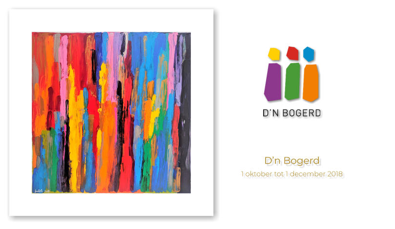 D’n Bogerd                 1 oktober tot 1 december 2018